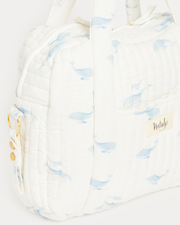 Sac à langer Auguste Imprimé baleines Natalys