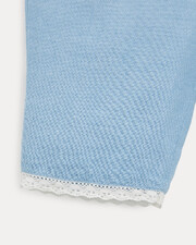 Pantalon en chambray Paula Coloris bleu clair Natalys