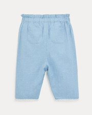 Pantalon en chambray Paula Coloris bleu clair Natalys
