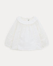 Blouse à manches longues Adèle Coloris écru Natalys
