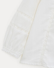 Blouse à manches longues Adèle Coloris écru Natalys
