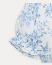 Bloomer en gaze de coton Zélie Imprimé porcelaine Natalys