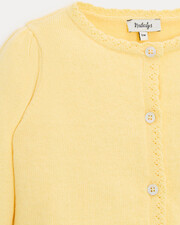Gilet fantaisie Victoire Coloris jaune  Natalys