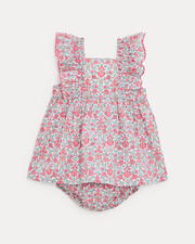 Robe sans manches Eglantine En tissu Liberty Natalys