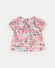 Blouse manches courtes Thelma Imprimé grenade Natalys