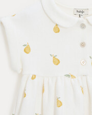 Robe en éponge Léonie Imprimé poires Natalys