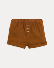 Short en gaze de coton No&eacute; Coloris noisette  Natalys