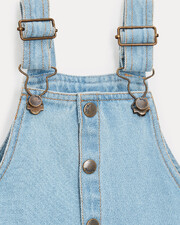 Salopette longue en denim Jack Coloris bleu Natalys