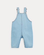 Salopette longue en denim Jack Coloris bleu Natalys