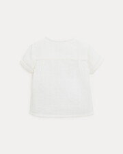 Chemise à manches courtes Théodore Coloris écru Natalys