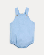 Barboteuse en chambray Octave Coloris bleu clair Natalys