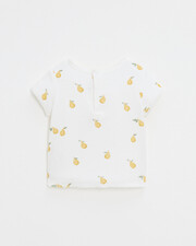 Tee shirt manches courtes en éponge Lubi... Imprimé poires Natalys