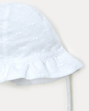 Chapeau en broderie Lison Coloris écru Natalys