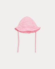 Chapeau en seersucker Lison Imprimé vichy grenadine Natalys