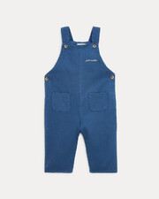 Salopette longue en twill Valentin Coloris bleu nattier Natalys