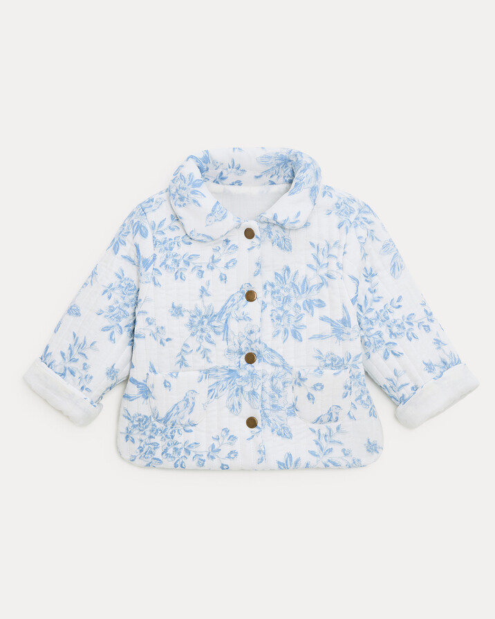 Veste matelassée Janice Imprimé porcelaine Natalys