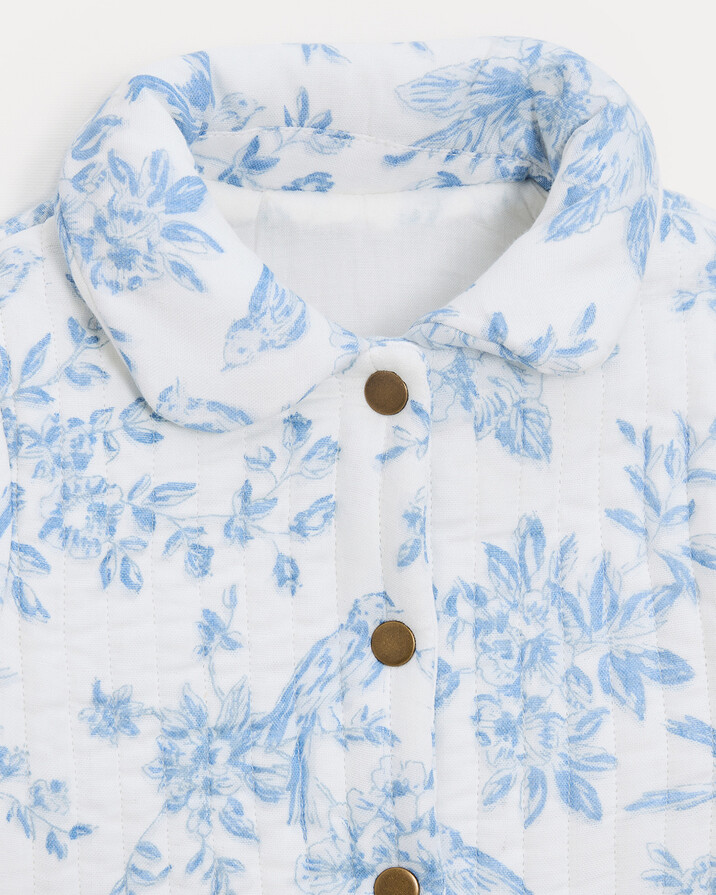 Veste matelassée Janice Imprimé porcelaine Natalys
