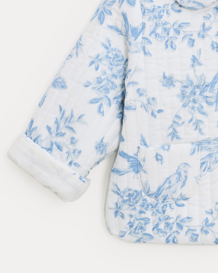 Veste matelassée Janice Imprimé porcelaine Natalys