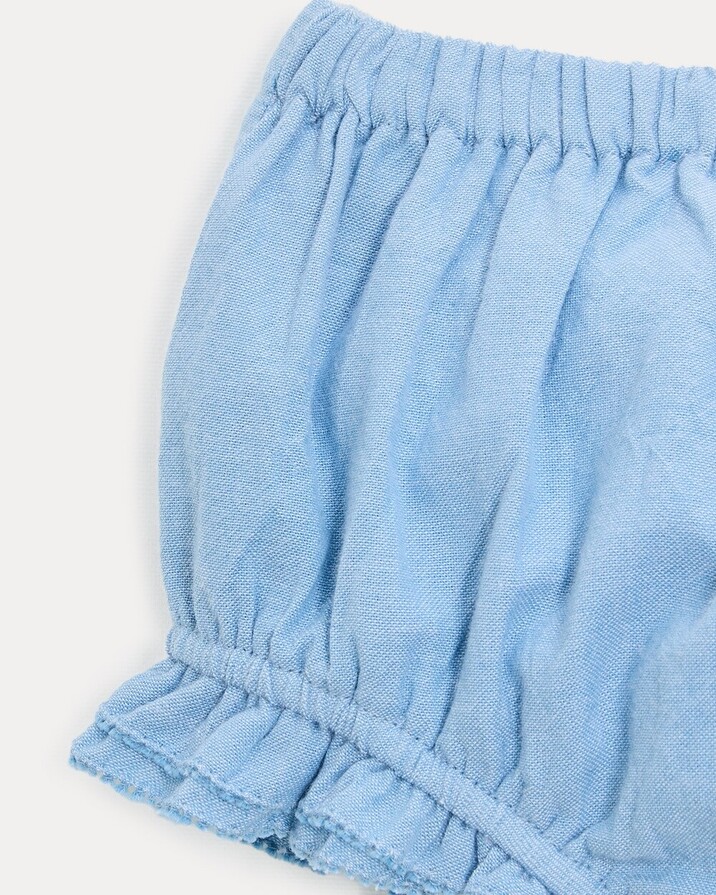 Bloomer en chambray Z&eacute;lie Coloris bleu clair  Natalys