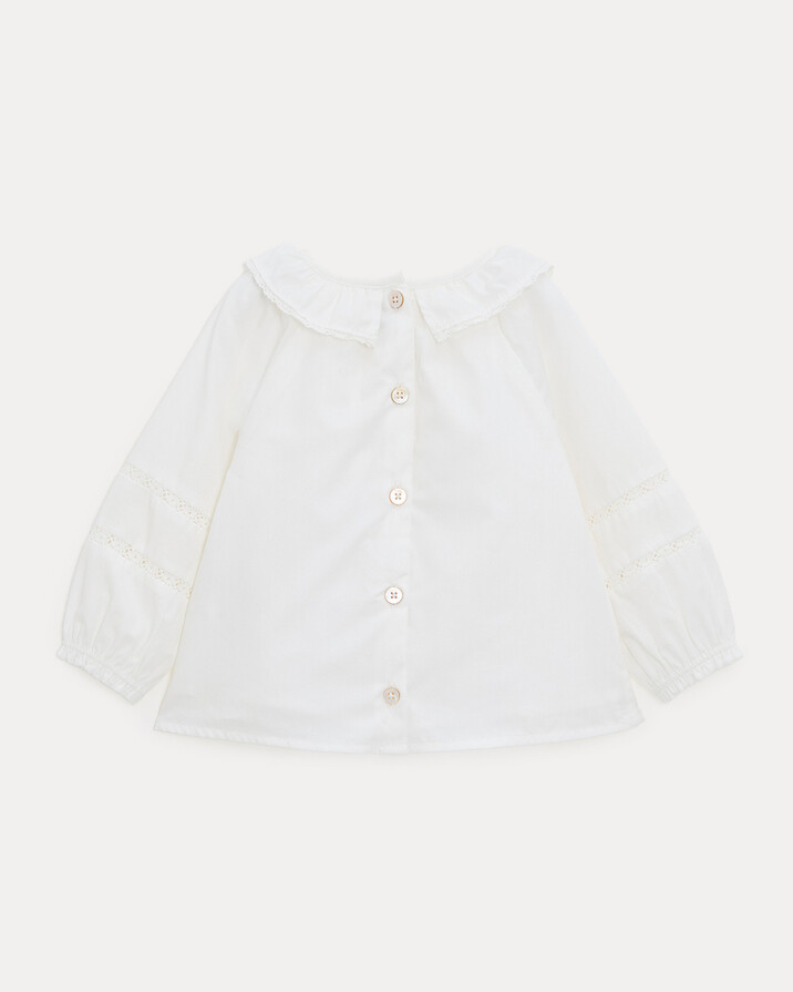 Blouse à manches longues Adèle Coloris écru Natalys