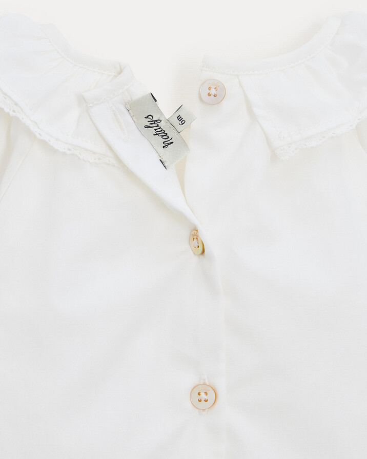 Blouse à manches longues Adèle Coloris écru Natalys