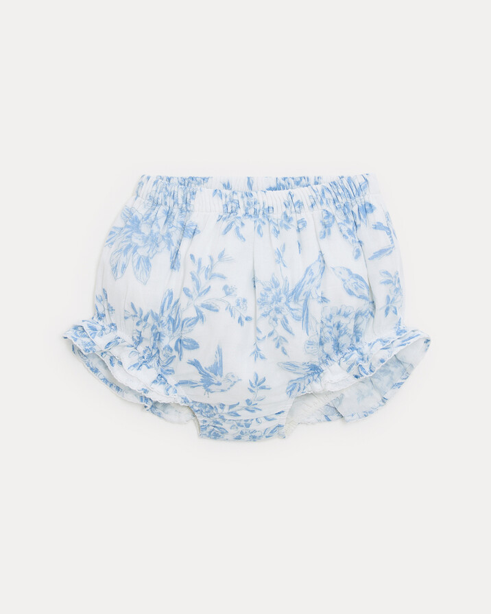 Bloomer en gaze de coton Zélie Imprimé porcelaine Natalys