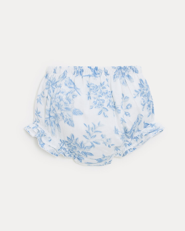 Bloomer en gaze de coton Zélie Imprimé porcelaine Natalys