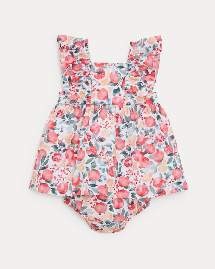 Robe sans manches Eglantine Imprimé grenade Natalys