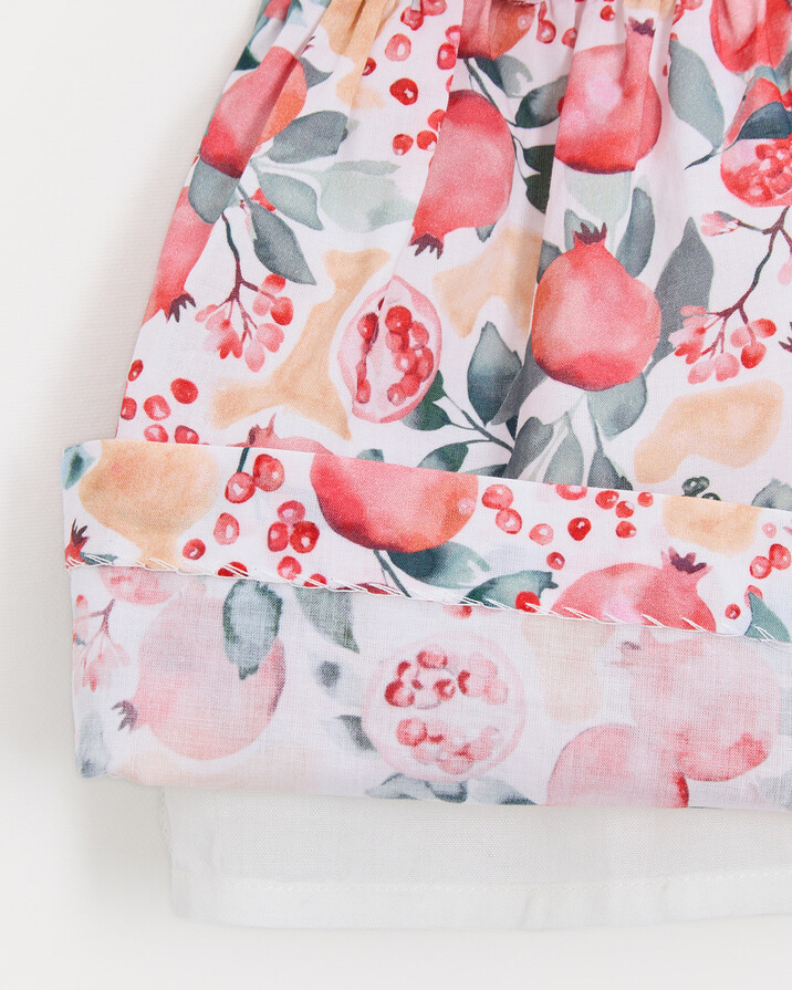 Robe sans manches Eglantine Imprimé grenade Natalys
