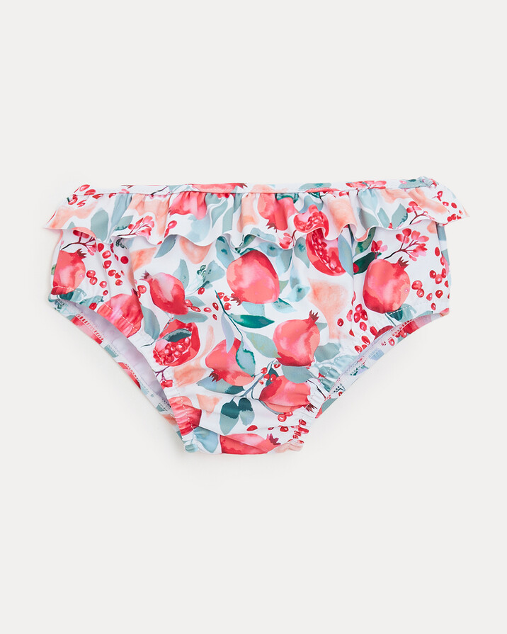 Culotte de bain anti UV Pia Imprimé grenade Natalys