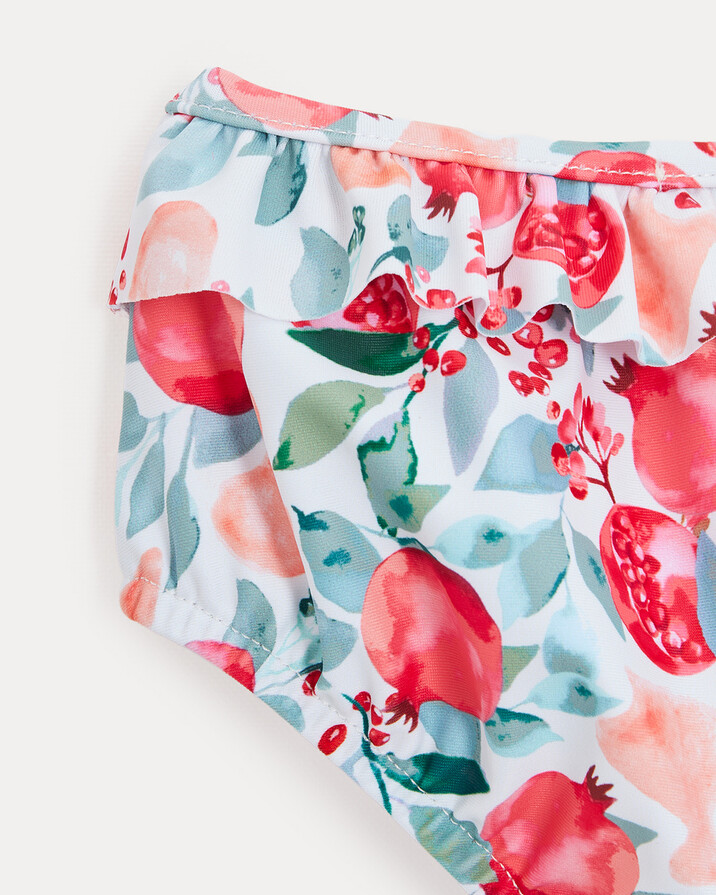 Culotte de bain anti UV Pia Imprimé grenade Natalys