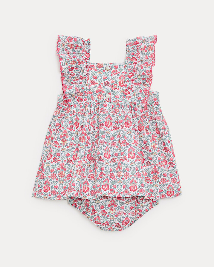 Robe sans manches Eglantine En tissu Liberty Natalys