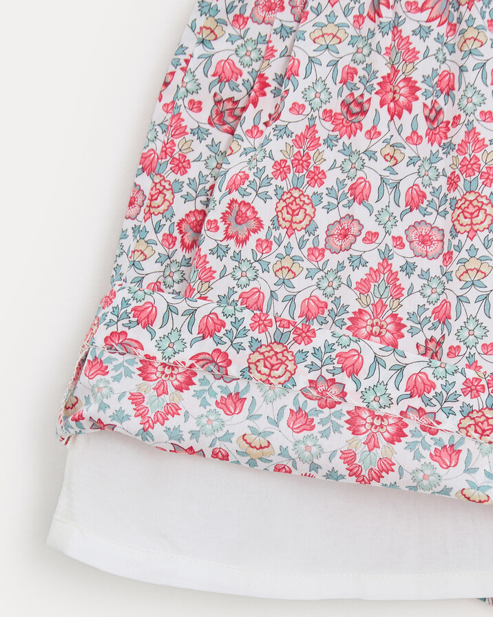 Robe sans manches Eglantine En tissu Liberty Natalys