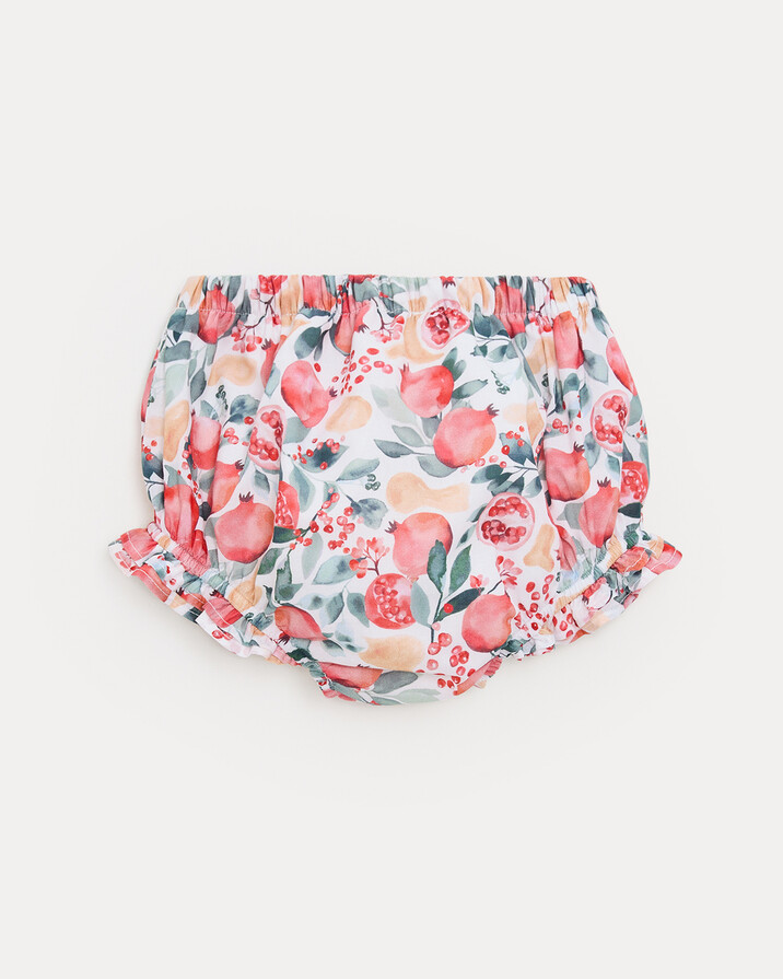 Bloomer en voile de coton Z&eacute;lie Imprim&eacute; grenade  Natalys