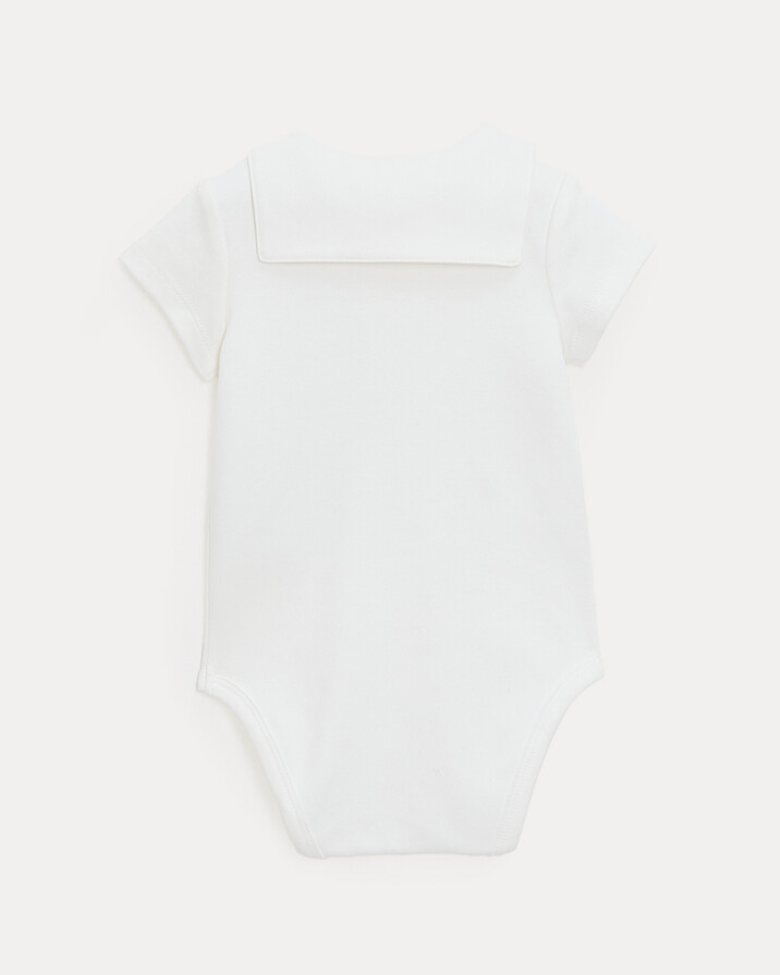 Body col marin brodé petit matelot Mar... Coloris écru Natalys