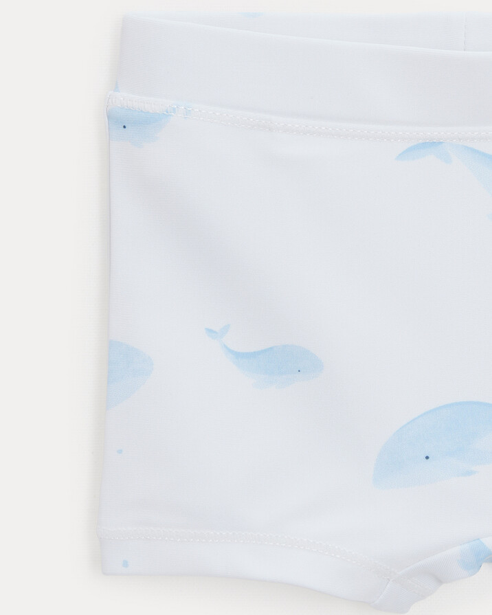 Short de bain anti UV Paulin Imprimé baleines Natalys