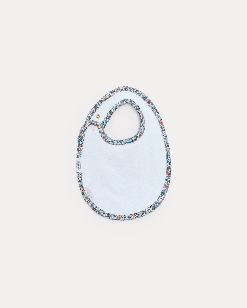 Bavoir ajustable Eugène En tissu Liberty Natalys