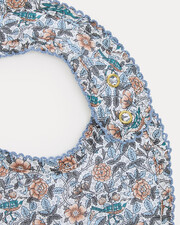 Bavoir ajustable Eugène En tissu Liberty Natalys