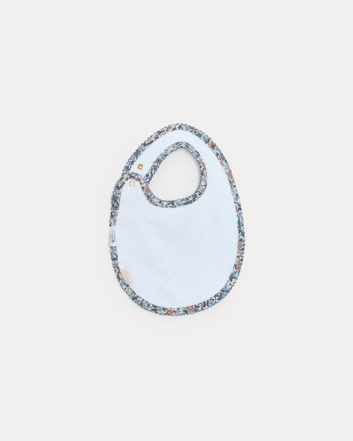 Bavoir ajustable Eugène En tissu Liberty Natalys