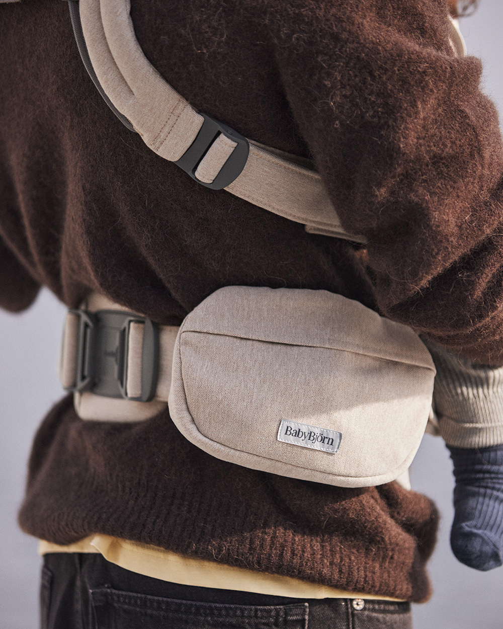Pochette pour porte-bébé Coloris beige clair Babybjörn