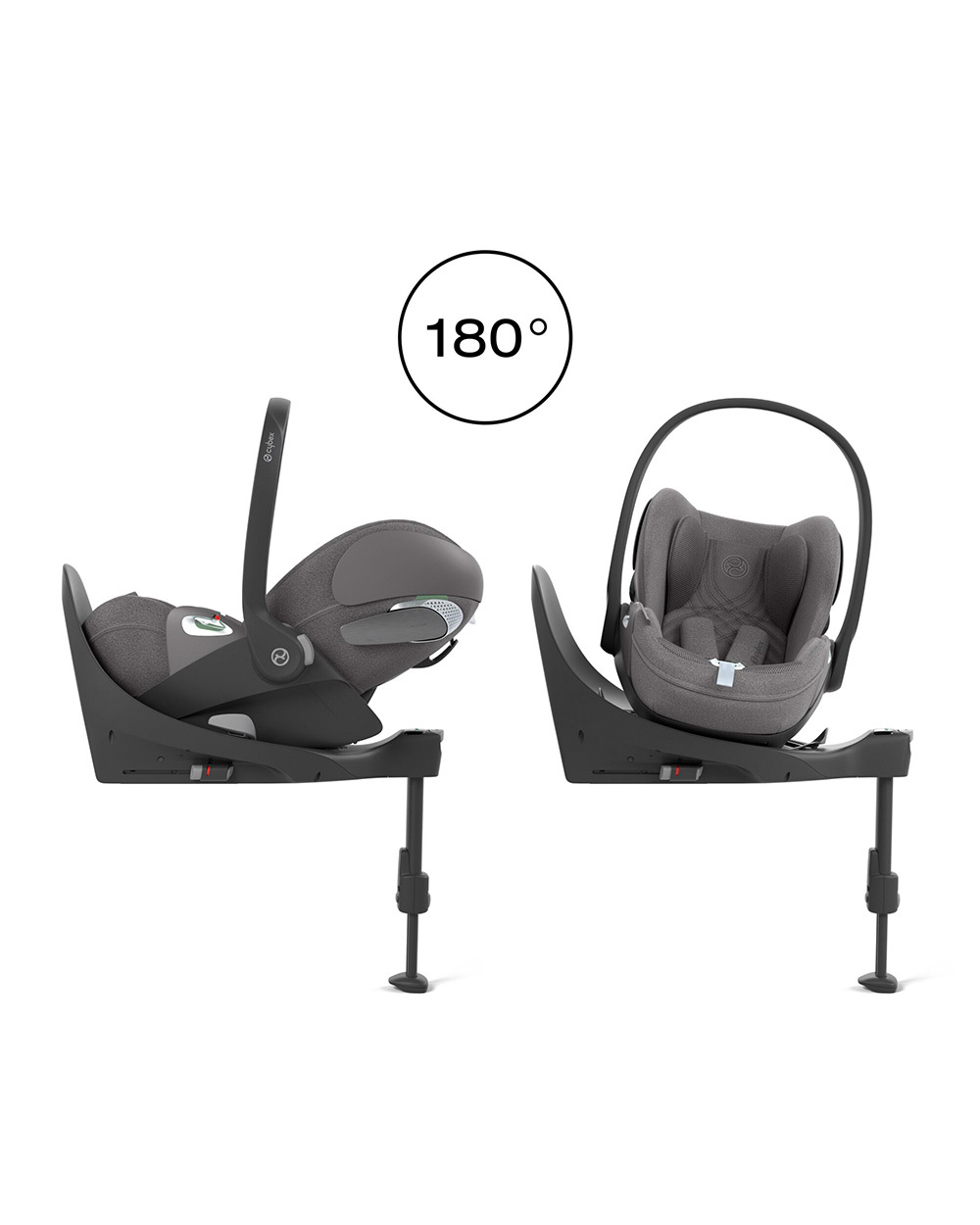 Siège auto Cloud T i-Size Coloris mirage grey (Plus) Cybex