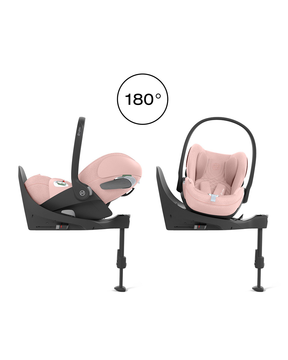 Si&egrave;ge auto Cloud T i-Size Coloris peach pink (Plus)  Cybex