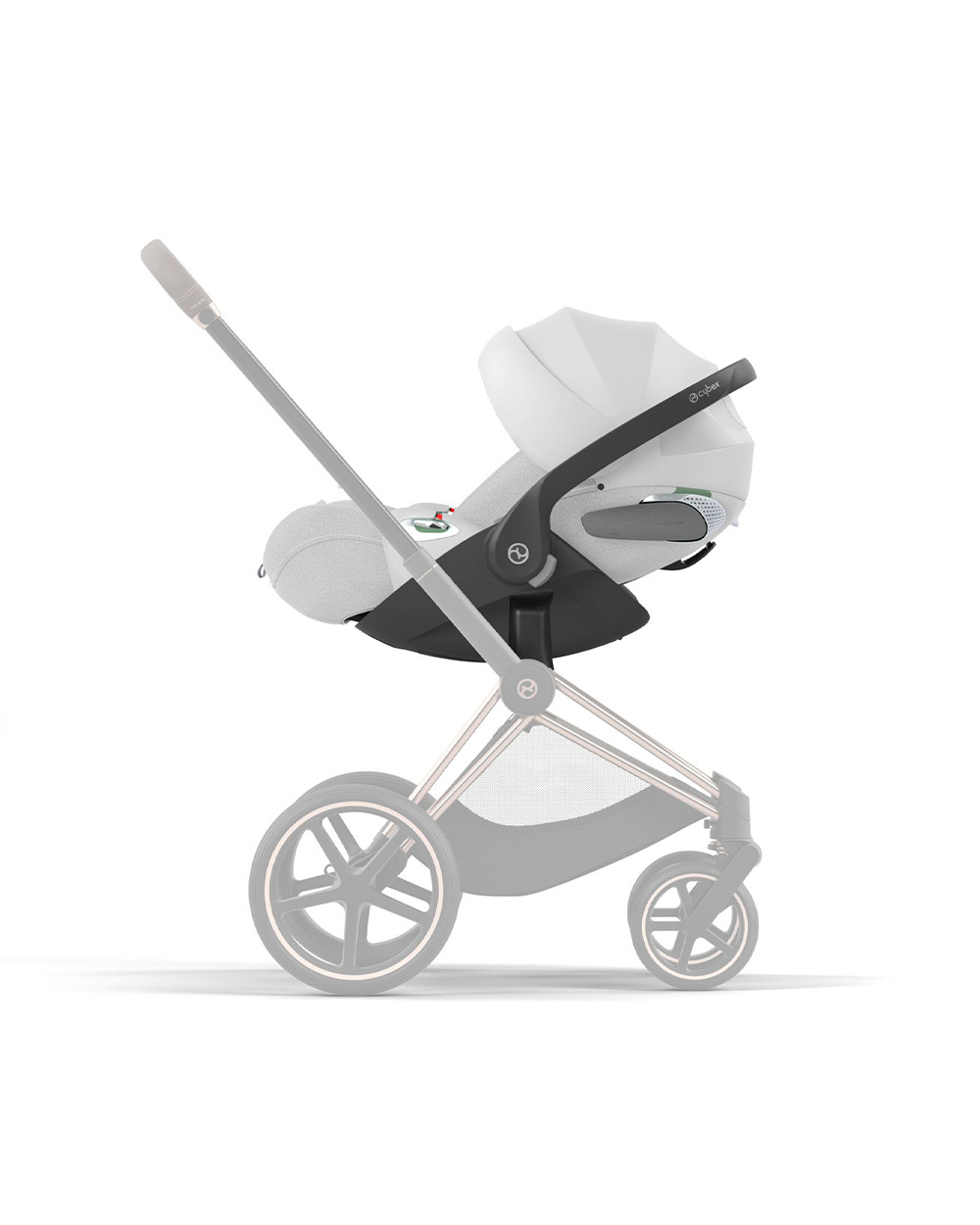Si&egrave;ge auto Cloud T i-Size Coloris platinum white (Plus)  Cybex