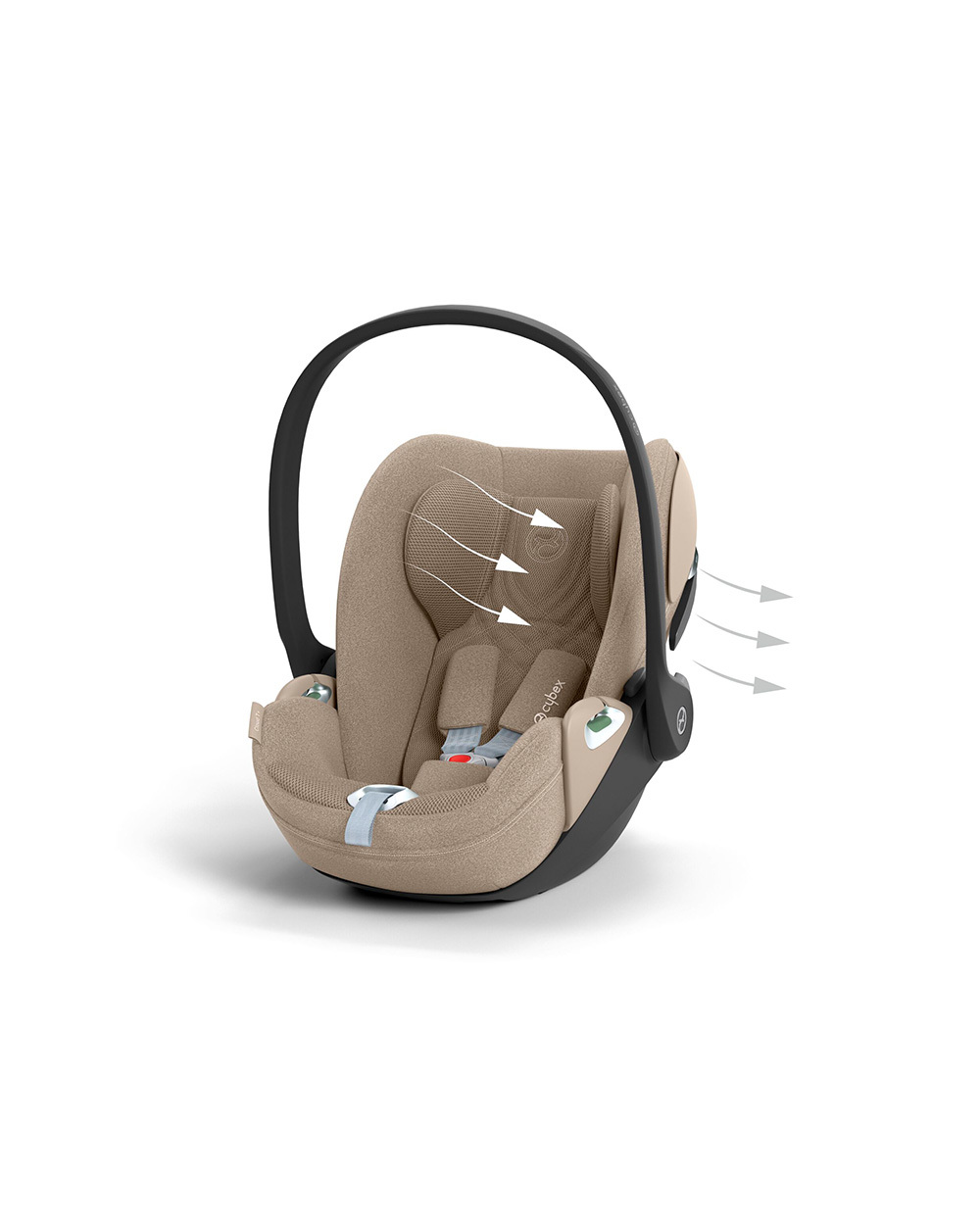 Siège auto Cloud T i-Size Coloris cosy beige (Plus) Cybex