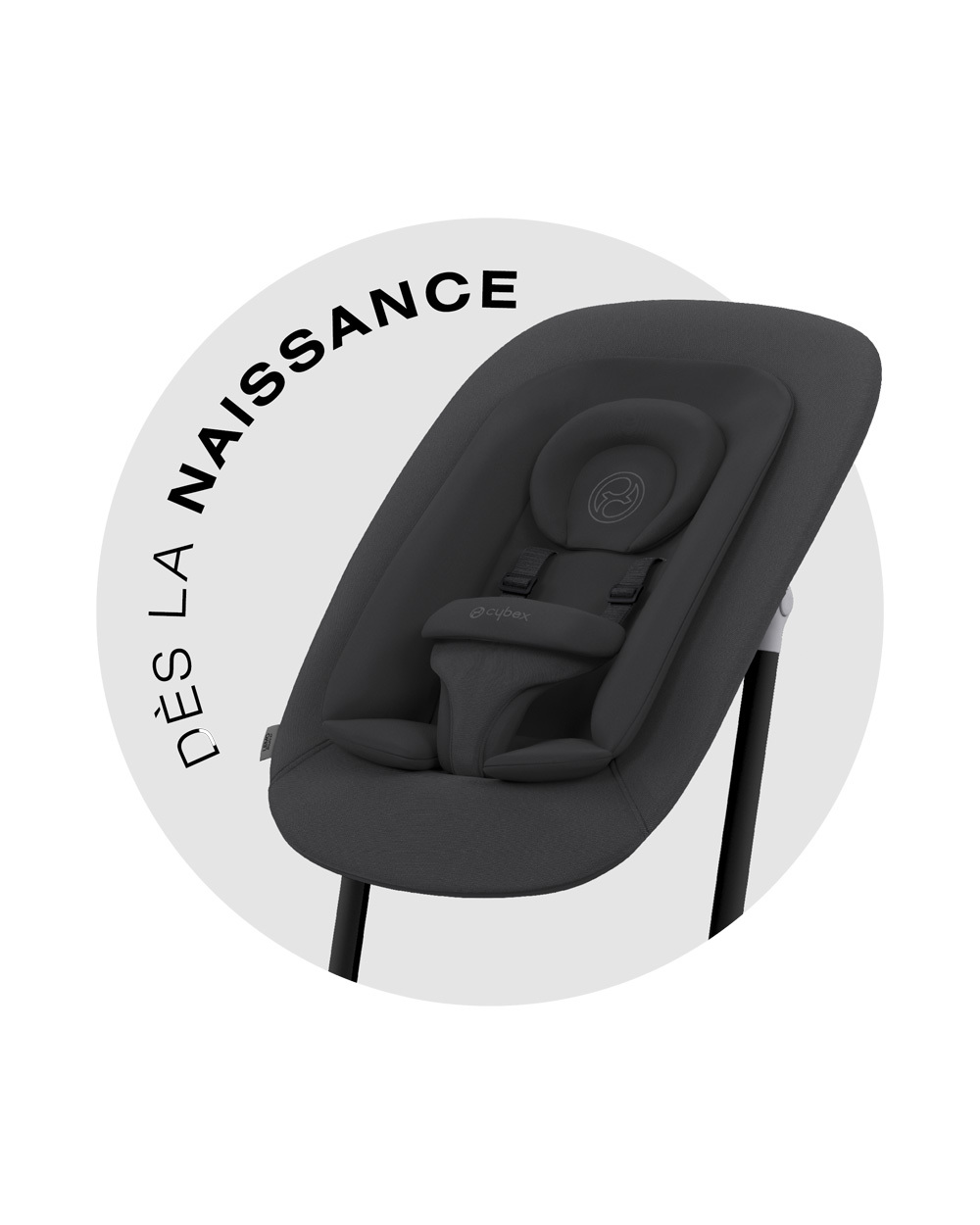 Chaise haute Lemo 4-en-1 Coloris stunning black Cybex