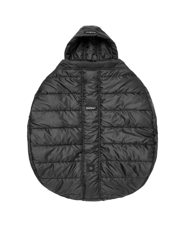 Cape d'hiver pour porte-bébé Coloris noir  Babybjörn