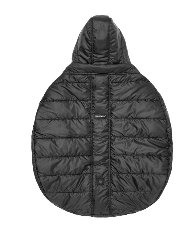 Cape d'hiver pour porte-bébé Coloris noir  Babybjörn