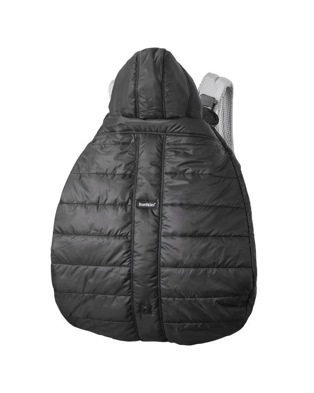 Cape d'hiver pour porte-bébé Coloris noir  Babybjörn