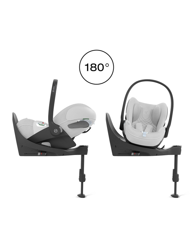 Siège auto Cloud T i-Size Coloris platinum white (Plus) Cybex