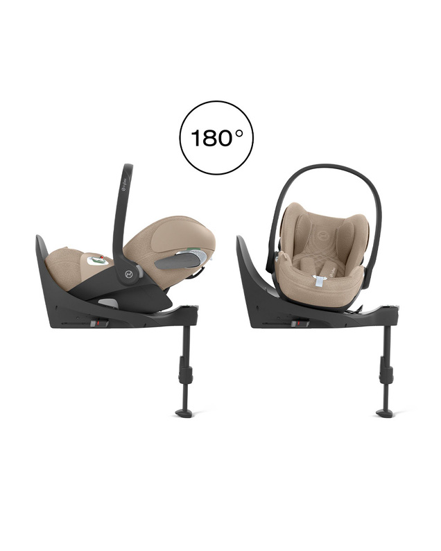 Siège auto Cloud T i-Size Coloris cosy beige (Plus)  Cybex